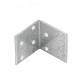 Крепежный уголок равносторонний 2 мм, KUR 40 x 40 x 40 мм Сибртех (46415)