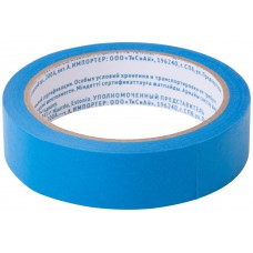 Лента малярная синяя, для наружных работ, 25 мм x 25 м (30-6412)