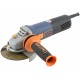 Шлифмашина угловая, 950 Вт, 3000-11000 об/мин, быстрозажимной кожух 125 мм, регулировка оборотов, антивибрационная ручка, дополнительные щетки, MAX-PRO, 85132