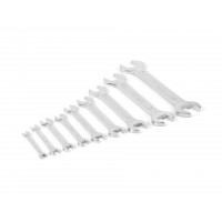 Набор ключей гаечных (рожковых) двусторонних 9 шт. (6-36) хромированных HORTZ