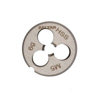 Плашка круглая резьбонарезная HSS, DIN 223 B (DIN EN 22568), M5 x 0.8, 20 x 7 (ZA-10403)