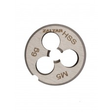 Плашка круглая резьбонарезная HSS, DIN 223 B (DIN EN 22568), M5 x 0.8, 20 x 7 (ZA-10403)