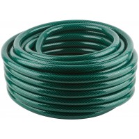 Шланг поливочный трехслойный армированный, зеленый 3/4