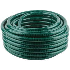 Шланг поливочный трехслойный армированный, зеленый 3/4