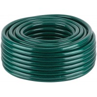 Шланг поливочный трехслойный армированный, зеленый 3/4