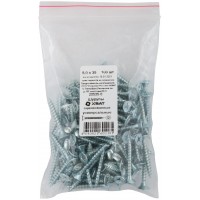 Шурупы оцинкованные, универсальные 5 х 35 100 шт Фасовка (20535-0)