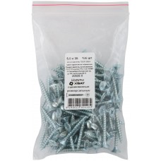 Шурупы оцинкованные, универсальные 5 х 35 100 шт Фасовка (20535-0)