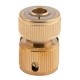 Соединитель латунный, быстросъемный для шланга 1/2 Palisad (66264)