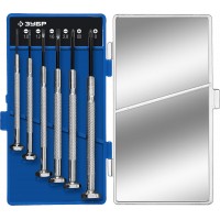 Набор часовых отверток 6 предм. Профессионал ЗУБР Часовщик 25666