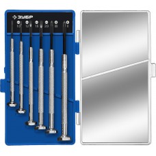 Набор часовых отверток 6 предм. Профессионал ЗУБР Часовщик 25666