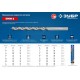Сверло по металлу удлиненное 4.5 x 126 мм сталь Р6М5 класс А ЗУБР ПРОФ-А Профессионал 29624-4.5