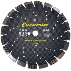 Диск алмазный CHAMPION универсальный PRO 300/25,4/10 Mixtar (бетон,гранит,ж/б,асфальт,известняк) (C1609)
