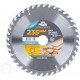 Диск пильный для циркулярных пил по дереву, 235 x 32 x 40T + кольцо 32/30 (37684М)