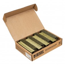 Гвозди для пнев. нейлера (крашен.) длина - 65 мм, диам. - 2,9 мм, 2000 шт. Denzel (57695)