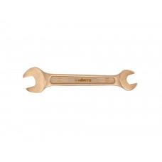 Ключ гаечный рожковый двусторонний 10х11 искробезопасный сплав BeCu 146-1011, HORTZ