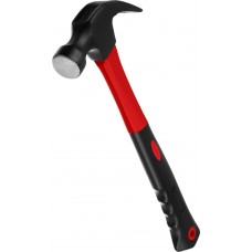 Молоток-гвоздодёр столярный 225 г с фиберглассовой рукояткой MIRAX 20231-225