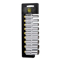 Набор головок торцевых удлиненных 6-гранных SuperLock 1/2