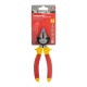 Плоскогубцы комбинированные, Insulated, 160 мм, двухкомпонентные рукоятки Matrix Professional