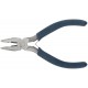 Плоскогубцы комбинированные мини, синие ручки 120 мм (51125)
