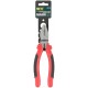 Плоскогубцы комбинированные Стандарт красно-черные пластиковые ручки, полированная сталь 180 мм (48180)