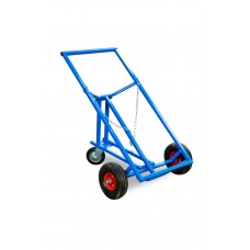 Тележка для металлических бочек TOR КБ-2 (250 пневмо+160 поворотное) (1023594)