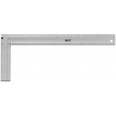 Угольник столярный литой алюминиевый Профи 400 мм (19554)