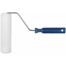 Валик велюровый, диаметр 40/48 мм, бюгель 6 мм, ворс 4 мм, белый, 180 мм (02133)