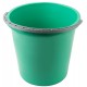 Ведро пластиковое хозяйственное 10 л (67843)