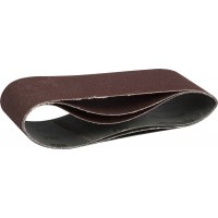 Лента шлифовальная 75х457 мм, P80, для ЛШМ, 3 шт, серия МАСТЕР ЗУБР 35541-080