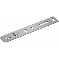 Пластина оконная для профиля KBE VEKA ПО 58 мм 150 x 25 x 1.2 мм цинк ЗУБР 31046-150-58_z01