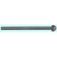 Борфреза тв.спл. сферич.d 6х 6х3х48 спиральная насечка (D06 06М03) 