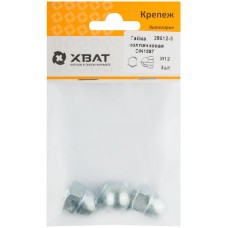 Гайка колпачковая М12 DIN1587 (фасовка 3 шт.) (28612-3)