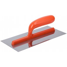 Гладилка нержавеющая с пластик.ручкой плоская 280х130 мм (05160)