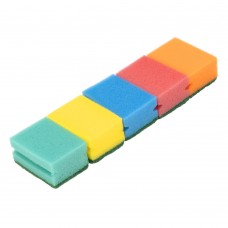 Губки для посуды профильные Comfort, 87 x 65 x 40 мм, 5 шт., Home Palisad (923575)