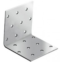 Крепежный уголок равносторонний KUR 40 х 40 х 60 х 2 (30033)