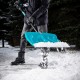 Лопата для уборки снега пластиковая Luxe,460 х 335 х 1300 мм, металлопластиковый черенок, Palisad (615915)