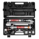 Растяжка гидравлическая, 10 т, набор из 17 предметов, 7 сменных насадок, в пластиковом кейсе Matrix (513405)