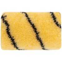 Ролик полиакриловый, бежевый с черной полоской, диам. 40/61 мм; ворс 10,4 мм, 100 мм (01856)