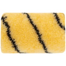 Ролик полиакриловый, бежевый с черной полоской, диам. 40/61 мм; ворс 10,4 мм, 100 мм (01856)