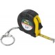 Рулетка-брелок, прорезин.корпус 1 м x 6 мм