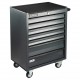 Тележка инструментальная 7 полочная ECO серая RUNTEC RTEC-7G