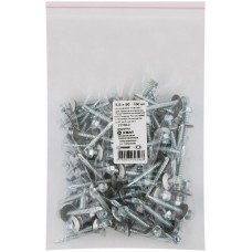 Шурупы кровельные оцинк. некрашеные, со сверлом М5,5 х 50 100шт. Фасовка (23108-0)