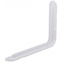 Уголок-кронштейн усиленный белый 200х300 мм (1,0 мм) (65971)