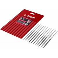 Набор надфилей 10 шт 140 мм в чехле ЗУБР 1605-H10