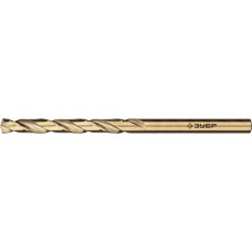 Сверло по металлу 4.0 х 75 мм, сталь Р6М5К5, класс А Кобальт ЗУБР Профессионал 29626-4