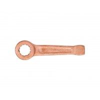 Ключ накидной односторонний ударный 22 мм омеднение