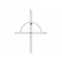 Угломер нониусный 10-170° (200x400мм 1°) регулир.рейка