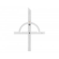 Угломер нониусный 10-170° (150x300мм 1°) регулир.рейка