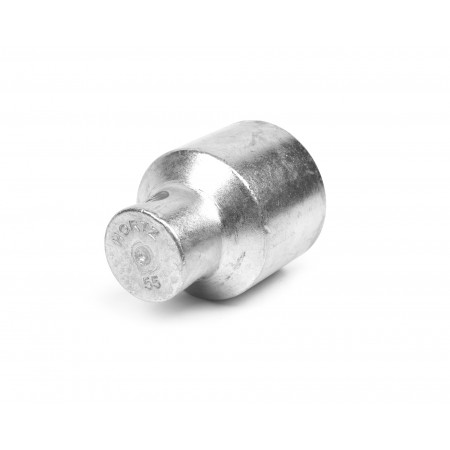 Головка торцевая высокая 55 мм (под вороток) хром HORTZ