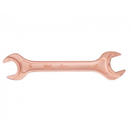 Ключ гаечный рожковый двусторонний 41х46 мм омеднение (7811-0045)